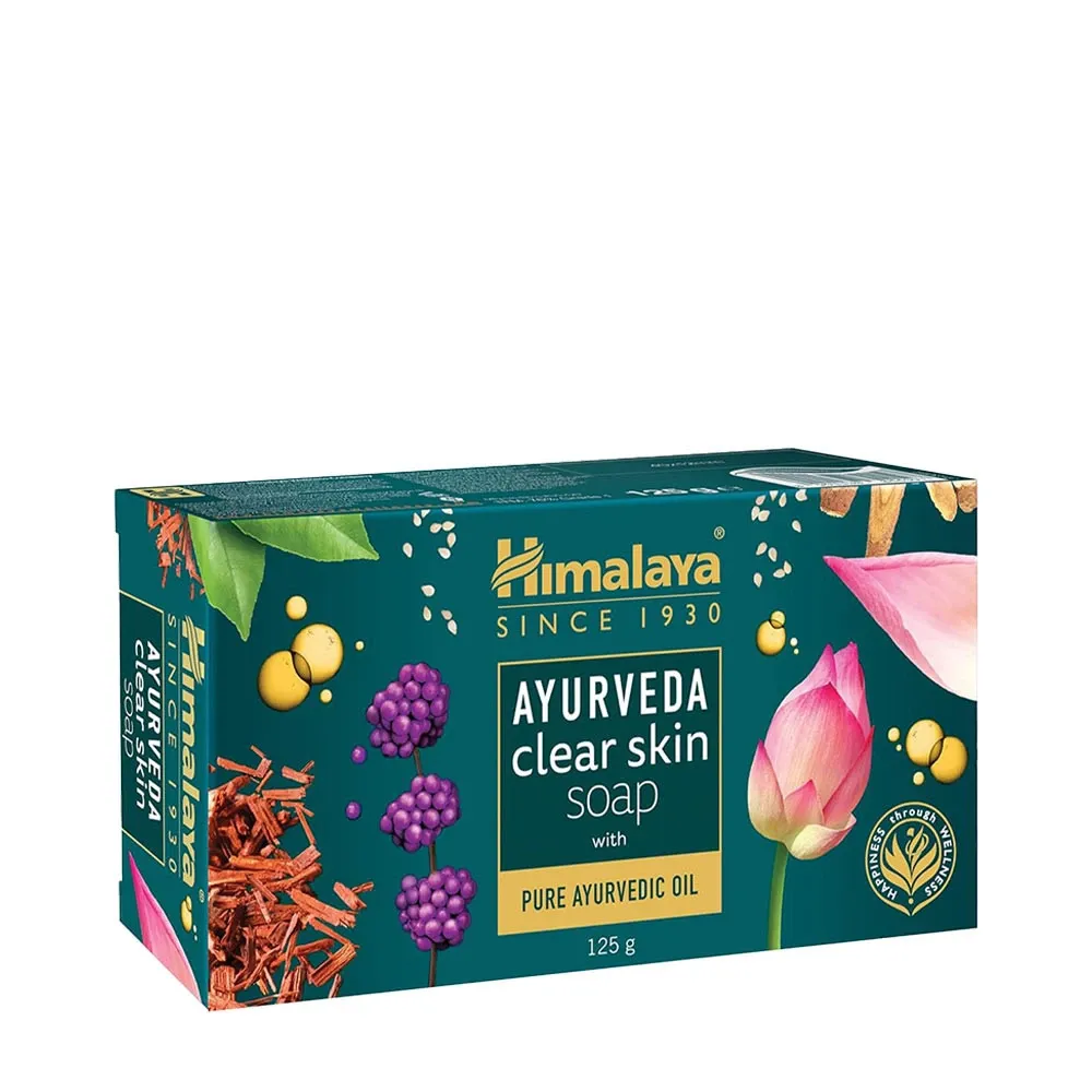 Jabón Ayurveda para una piel limpia - 125 g - Nuvalia