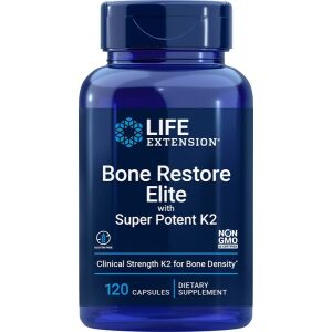 Bone Restore Elite con K2 superpotente - 120 cápsulas - Nuvalia