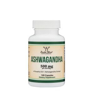Suplementos Double Wood: Ashwagandha (120 cápsulas) - Nuvalia