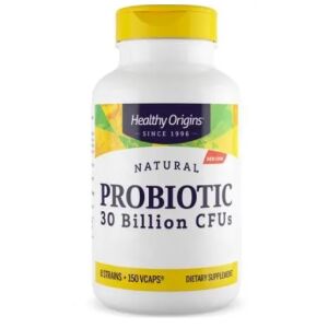 HEALTHY ORIGINS Probiótico 30 000 millones de UFC (150 cápsulas) - Nuvalia