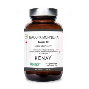 KENAY Bacopa monniera Bacopin 40% (60 cápsulas) - Nuvalia