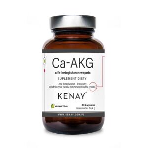 KENAY Ca-AKG: alfa-cetoglutarato de calcio (60 cápsulas) - Nuvalia