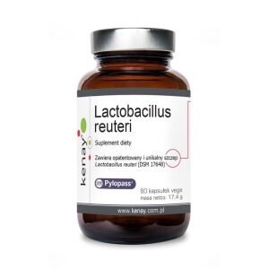 KENAY Pylopass Lactobacillus reuteri (60 cápsulas) - Nuvalia
