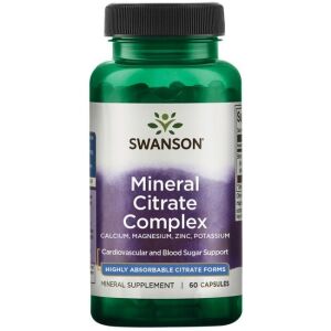 Complejo de citratos minerales - 60 cápsulas - Nuvalia