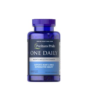 Puritan's Pride One Daily: multivitamínico diario para hombres (100 cápsulas) - Nuvalia