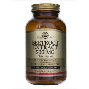 SOLGAR Extracto de remolacha 500 mg (90 cápsulas) - Nuvalia
