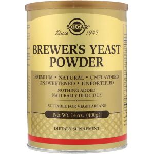 SOLGAR Levadura de cerveza en polvo (400 g / 14 oz.) - Nuvalia