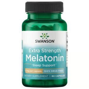 Swanson - Melatonin 5mg - 60 kapsler - Viking Supplements