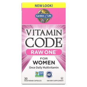 Vitamin Code RAW ONE para mujeres - 30 cápsulas - Nuvalia