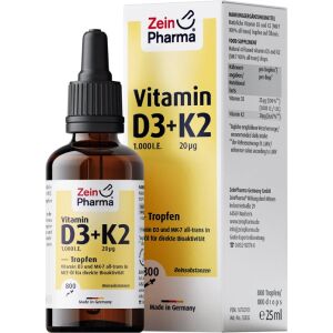 Vitamina D3 + K2 - 25 ml. - Nuvalia