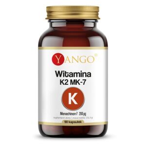 YANGO Vitamina K2-MK-7 (90 cápsulas) - Nuvalia