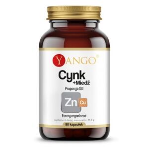 YANGO Zinc + Cobre (90 cápsulas) - Nuvalia