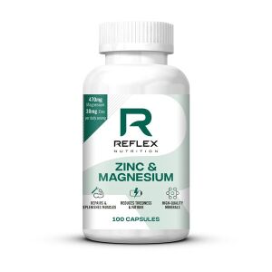 Zinc y magnesio - 100 cápsulas - Nuvalia
