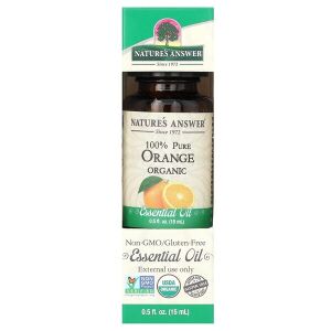 Aceite esencial de naranja puro 100% - 15 ml. - Viking Supplements