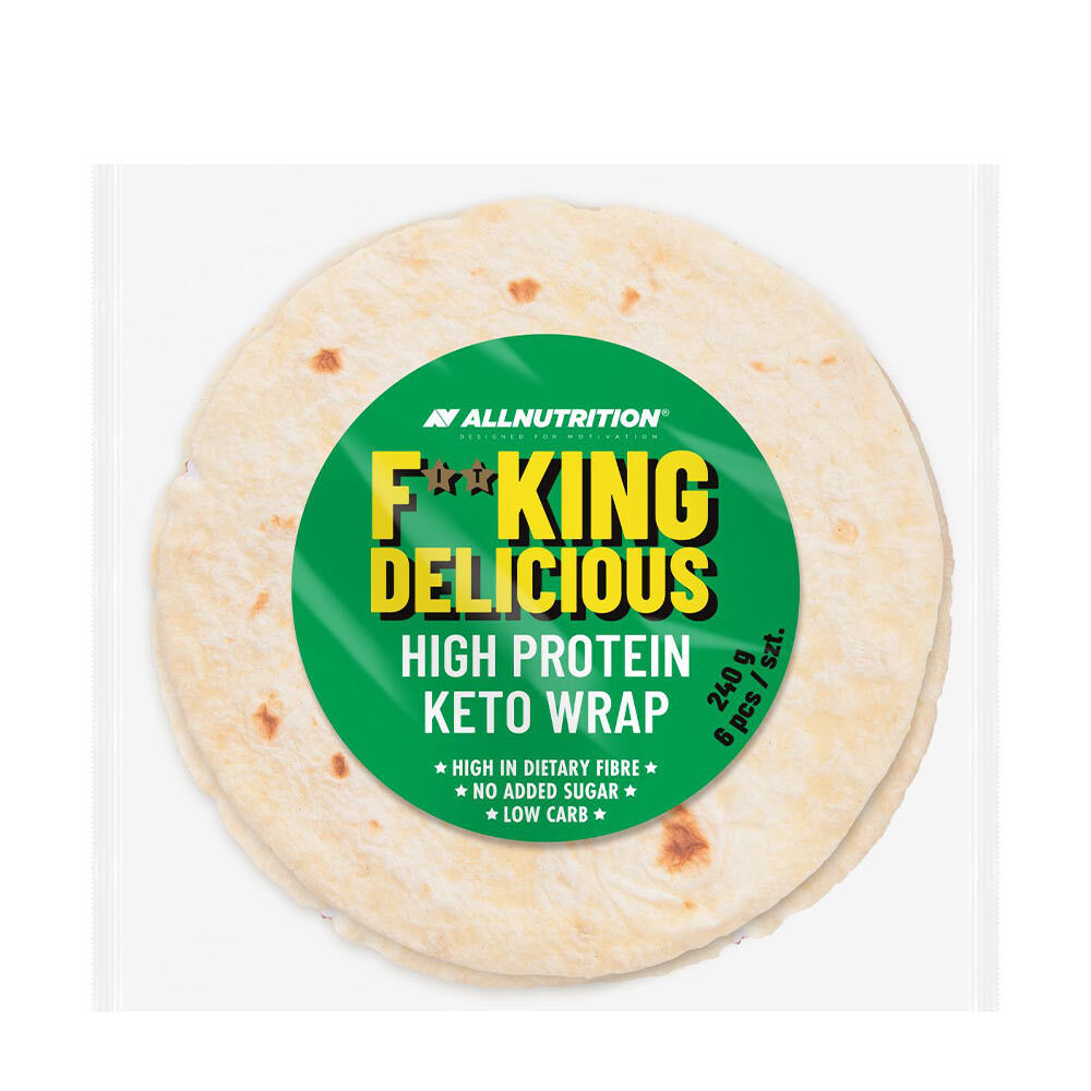 ALLNUTRITION Fitking Delicious, tortita cetogénica rica en proteínas (240 g) - Viking Supplements