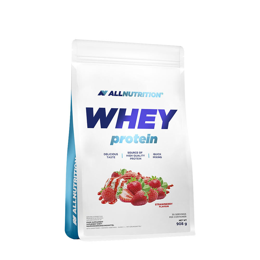 ALLNUTRITION Whey Protein (908 g, jordbær)