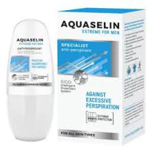 AQUASELIN Extreme Men Specialist, desodorante en roll-on (50 ml / 1,76 fl.oz.) - Viking Supplements