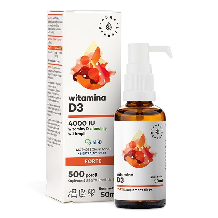 AURA HERBALS Vitamina D3