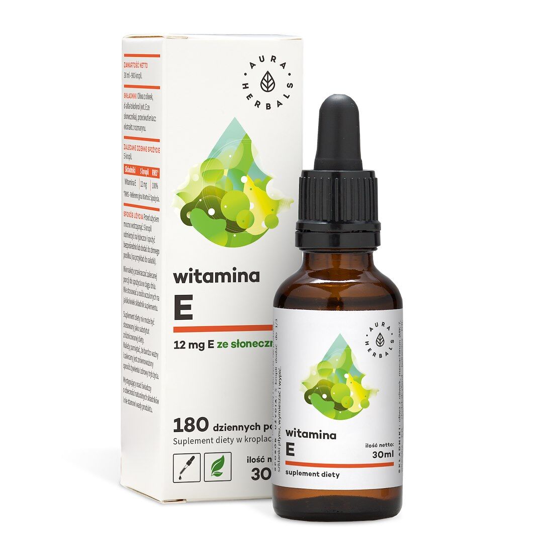 AURA HERBALS Vitamina E (30 ml / 1 fl. oz.) - Viking Supplements