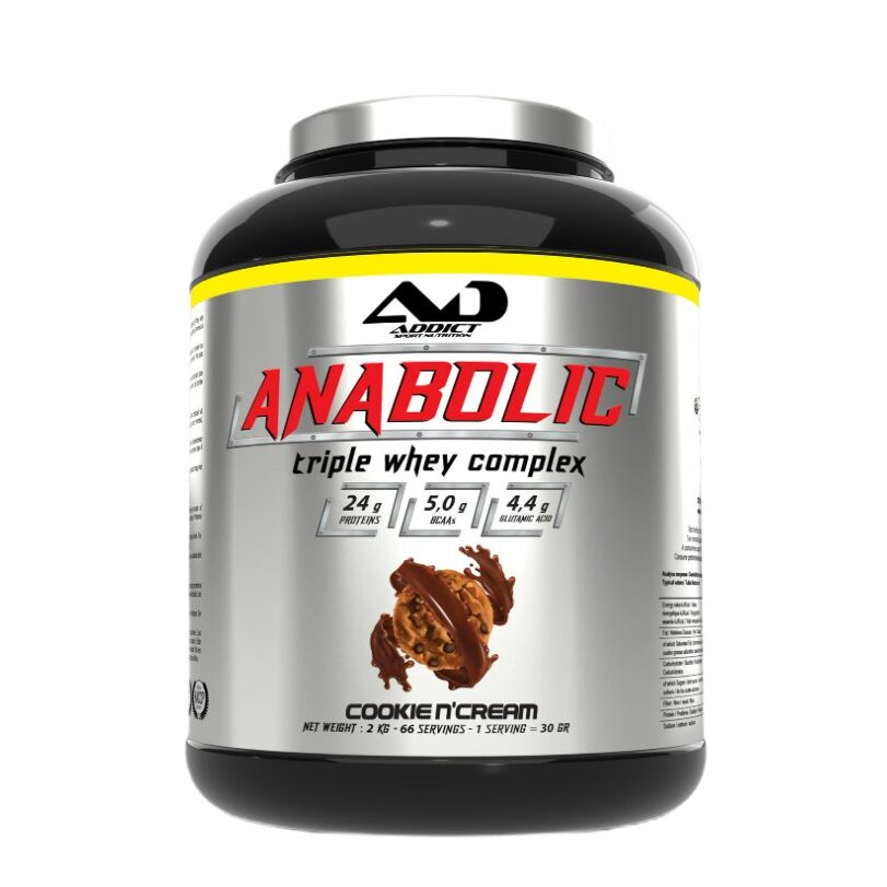 Addict Sport Nutrition - Complejo anabólico de triple suero