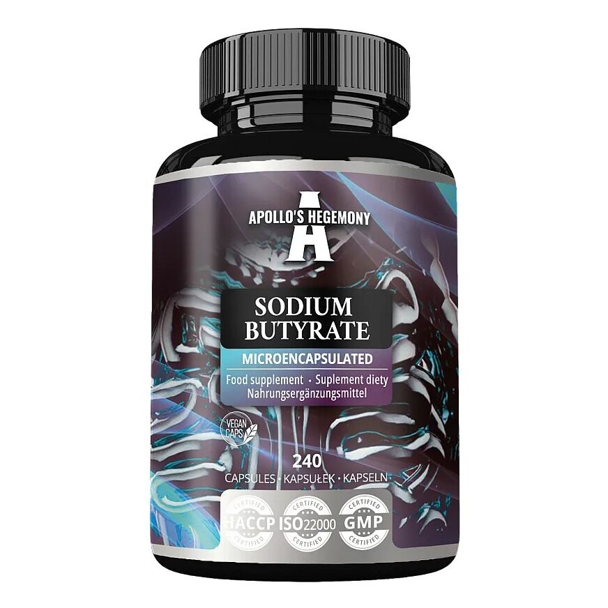 Apollo's Hegemony - Butirato de sodio microencapsulado - 240 cápsulas - Viking Supplements