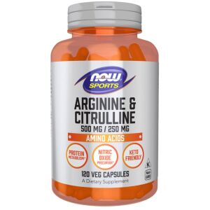 Arginina y citrulina - 120 cápsulas vegetales - Viking Supplements