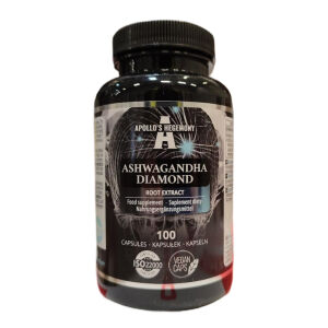 Ashwagandha Diamond - 100 cápsulas (EAN 8721077930107) - Viking Supplements
