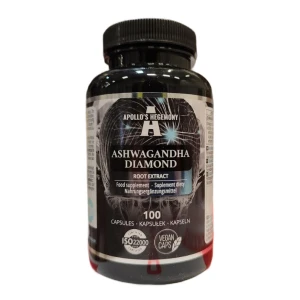 Ashwagandha Diamond - 100 cápsulas (EAN 8721077930107) - Viking Supplements