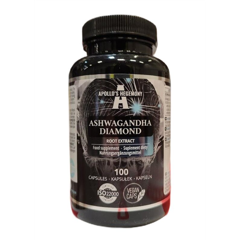 Ashwagandha Diamond - 100 cápsulas (EAN 8721077930107) - Viking Supplements