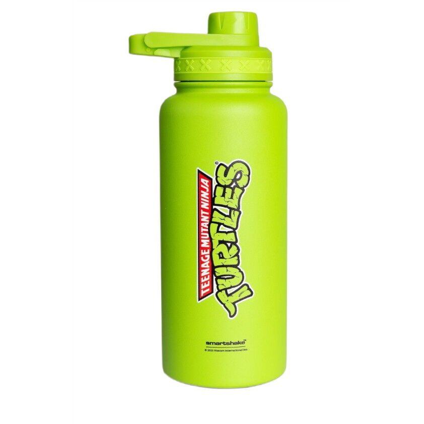 Bohtal isolerad sportflaska TMNT, klassisk logotyp i grönt 960 ml