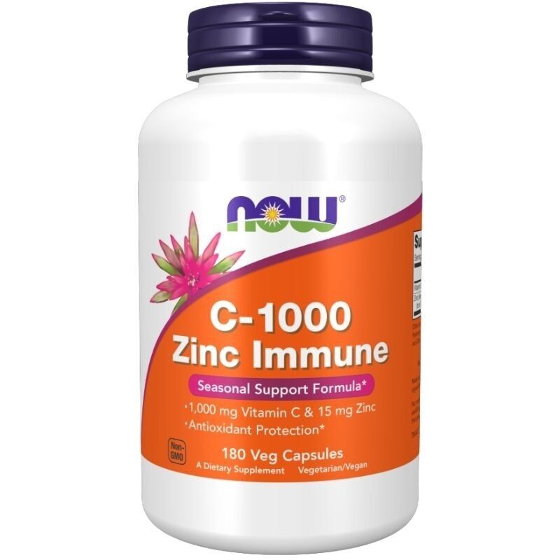 C-1000 Zinc Immune - 180 cápsulas vegetales - Viking Supplements