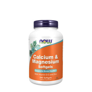 Calcio y magnesio con vitamina D y zinc - 240 cápsulas blandas - Viking Supplements