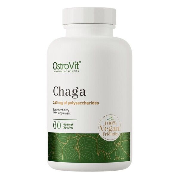 Cápsulas de chaga - 60 cápsulas - Viking Supplements