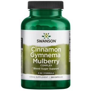 Complejo de canela, gymnema y morera - 120 cápsulas - Viking Supplements