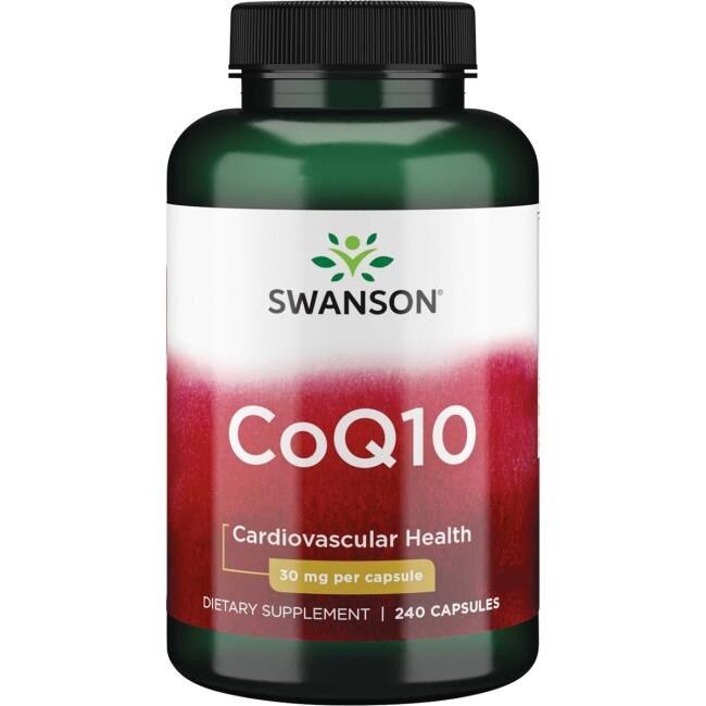 Swanson - CoQ10 30 mg, 240 kapsler
