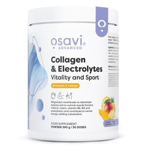 Colágeno, electrolitos, vitalidad y deporte