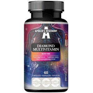 Diamond Multivitamínico sin hierro - 60 cápsulas vegetales - Viking Supplements