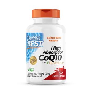 Doctor's Best CoQ10 de alta absorción, 400 mg, 180 cápsulas vegetales - Viking Supplements