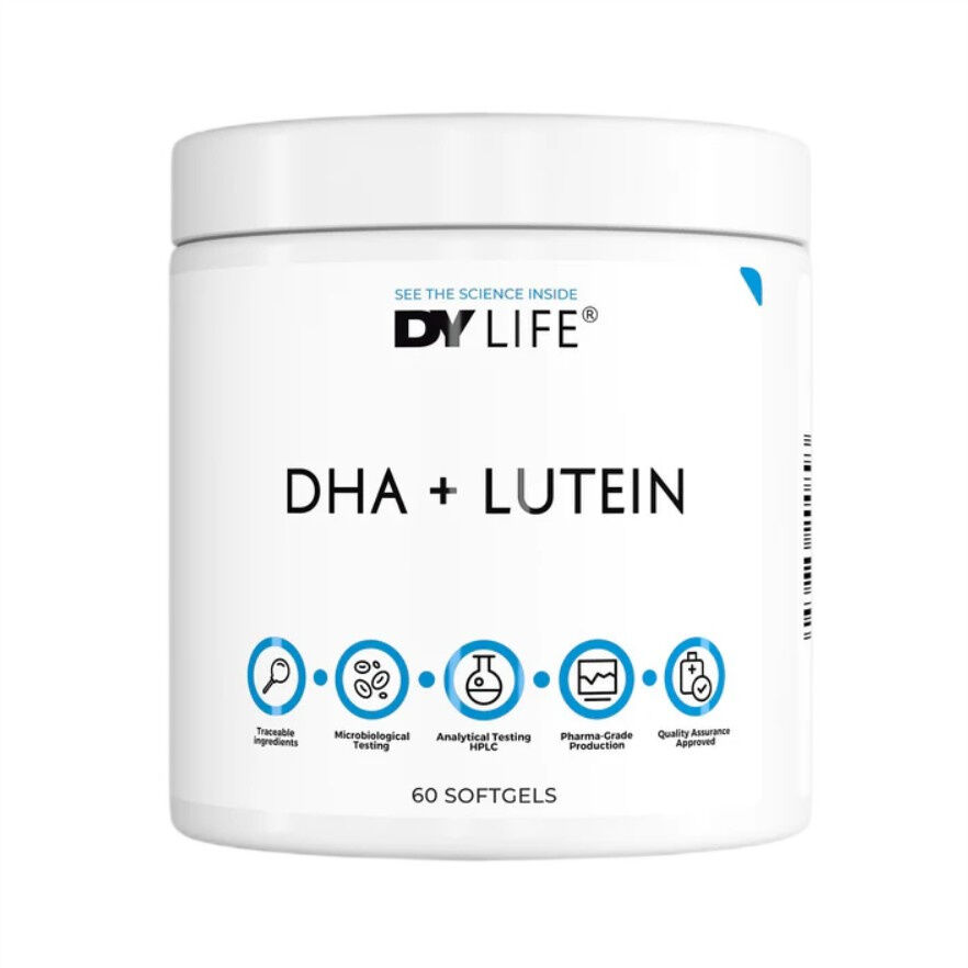 Dorian Yates - DY LIFE DHA + Luteína - 60 cápsulas blandas - Viking Supplements