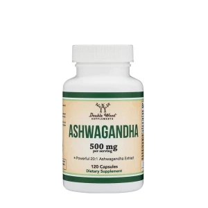 Suplementos Double Wood: Ashwagandha (120 cápsulas) - Viking Supplements