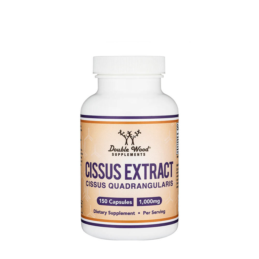 Suplementos Double Wood con extracto de Cissus quadrangularis (150 cápsulas) - Viking Supplements