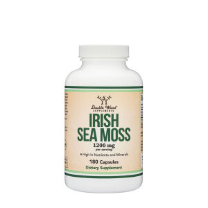 Double Wood: Suplementos de musgo del mar de Irlanda (180 cápsulas) - Viking Supplements