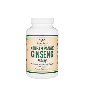 Suplementos Double Wood con ginseng coreano (Panax) (240 cápsulas) - Viking Supplements
