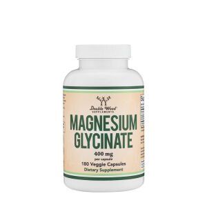 Double Wood: Suplementos de glicinato de magnesio (180 cápsulas) - Viking Supplements