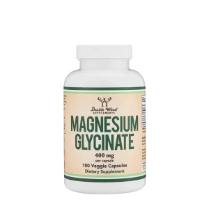 Double Wood: Suplementos de glicinato de magnesio (180 cápsulas) - Viking Supplements