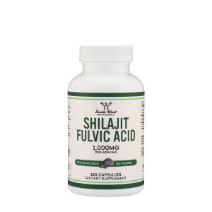 Suplementos Double Wood: resina de shilajit (120 cápsulas) - Viking Supplements