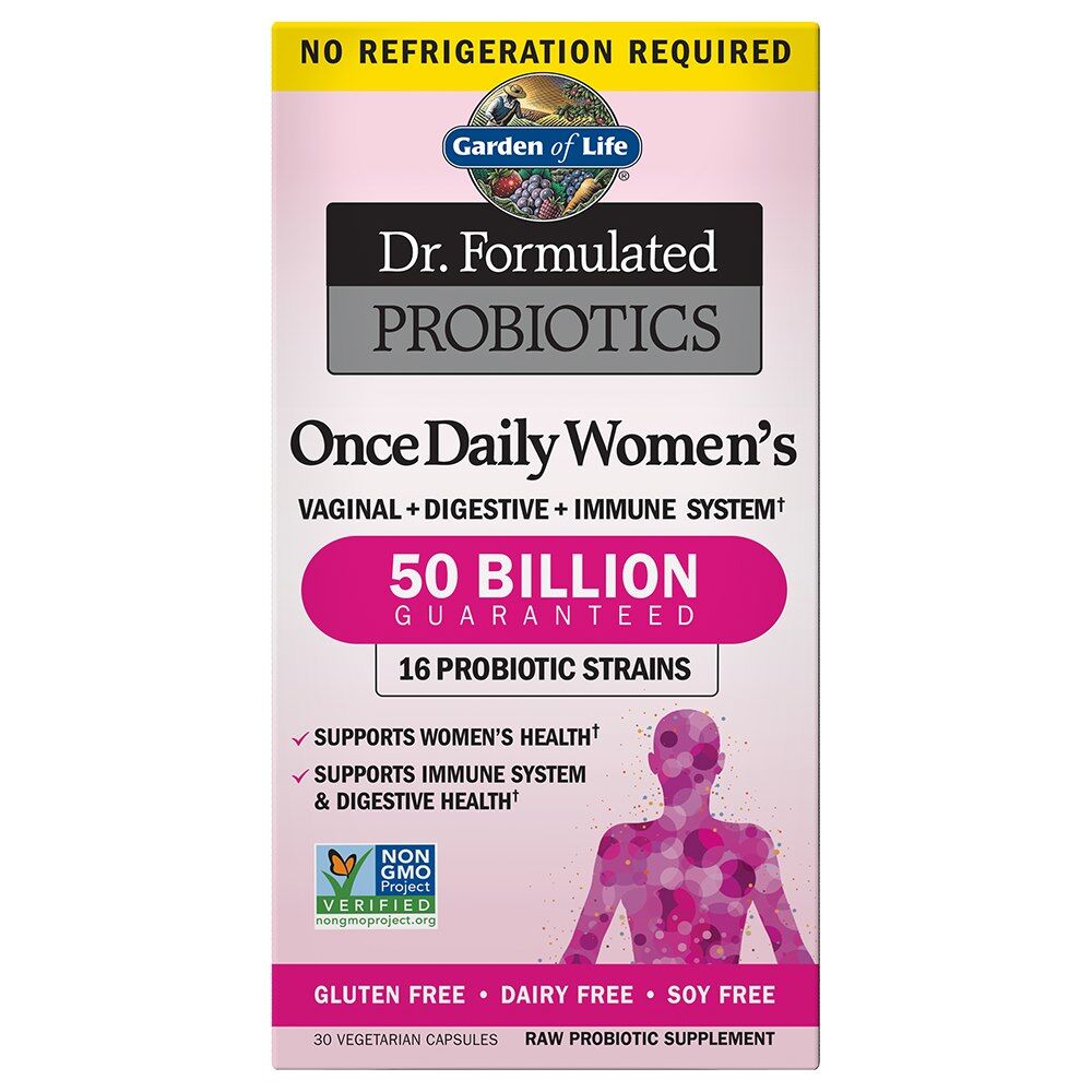 Probióticos formulados por médicos, una vez al día, para mujeres - 30 cápsulas vegetales - Viking Supplements