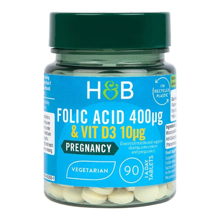 Ácido fólico 400 mcg