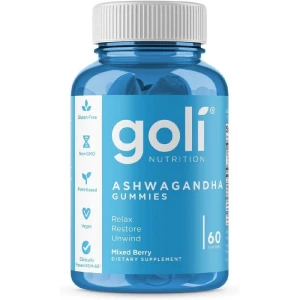 GOLI NUTRITION Gominolas de ashwagandha KSM-66 (60 gominolas) - Viking Supplements
