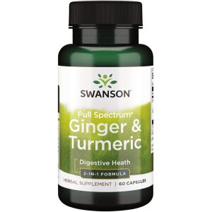 Jengibre y cúrcuma - 60 cápsulas - Viking Supplements
